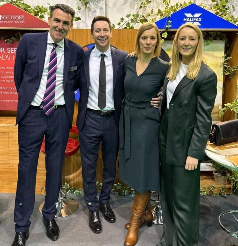 Senior Mortgage and Protection Advisor At Oportfolio Jade Pinkerton Meets With BM Solutions Representatives