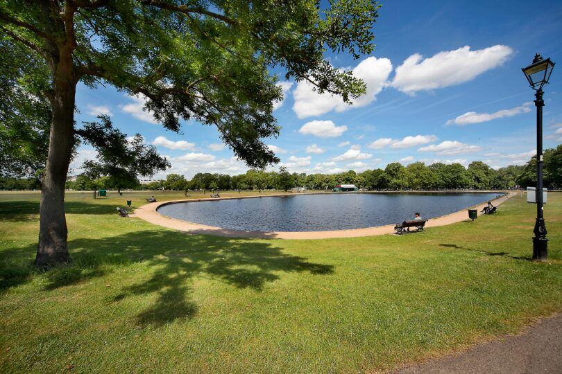 The pond at clapham common. mortgage broker South West London