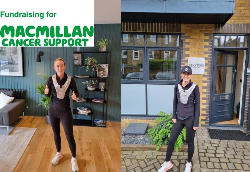 Jade is raising money for Macmillan Cancer Support