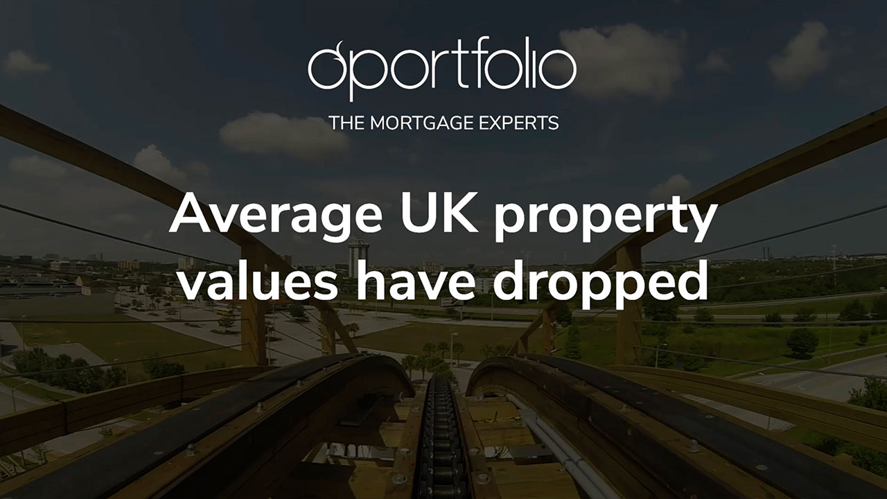 Average UK Property Values Have Dropped!